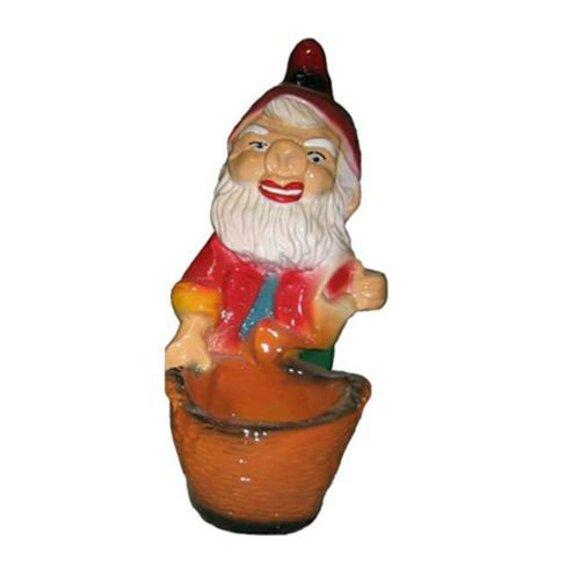Garten Haus Deko Dekoration Statue Figur Skulpturen Figuren Zwerg Bunte