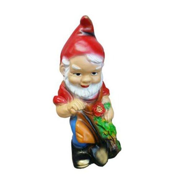 Garten Haus Deko Dekoration Statue Figur Skulpturen Figuren Bunte Zwerg