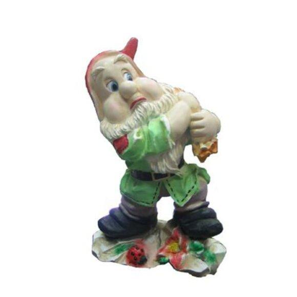 Garten Haus Bunte Deko Dekoration Statue Figur Skulpturen Figuren Zwerg
