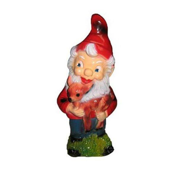 Garten Haus Deko Dekoration Statue Skulpturen Bunte Figur Figuren Zwerg