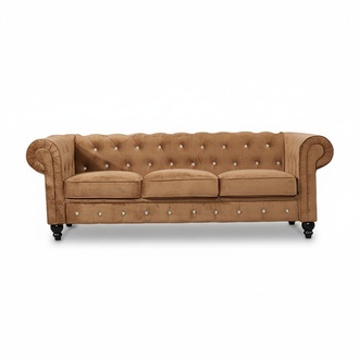 Marken Möbel jvmoebel ® Chesterfield Sofa Couch Textil Stoff Garnitur Textil
