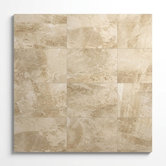 Marmor 60x60cm CREMA MARFIL Edler Boden Naturstein Fliesen Marmorboden 50m² Neu