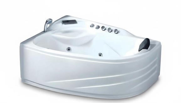 Massage Badewanne Whirlwanne Whirlpool Spa Hydromassagewanne 170x100 cm