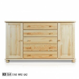 Massive Kommode Anrichte Schrank Möbel Kommoden Echtholz Schränke Neu Sideboard