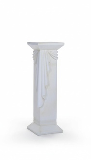 Antik Medusa Säule Römische Säulen Marmor Skulptur Dekoration Figur Deko