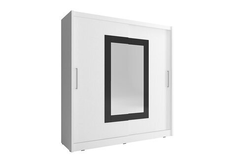 Mehrzweck Schrank 180cm Aufbewahrungs Regale Kleiderschrank Garderobe