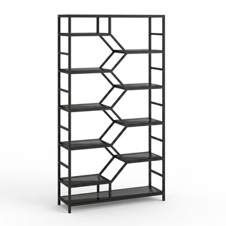 Metall Regal Trennwand Designer Luxus Regale Loft Stil Schrank Schwarz