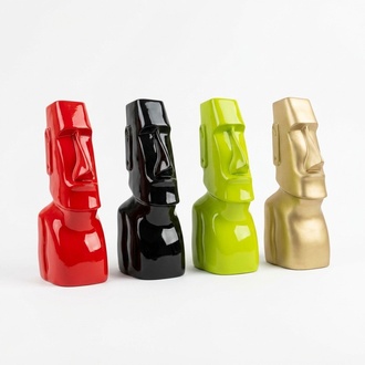 Moai Deko Figur Statue Skulptur 75 cm Figuren Statuen Skulpturen Moderne