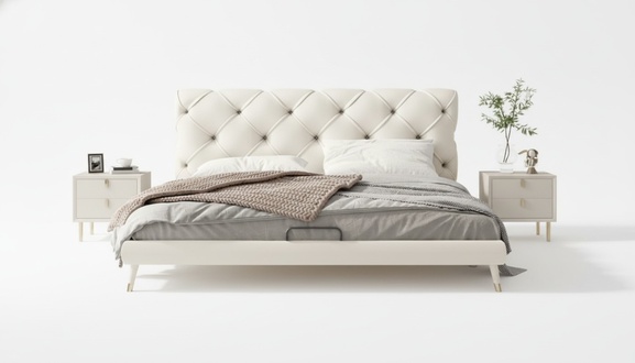 Modern Bett Luxus Schlafzimmer Betten Stil Bettrahmen Möbel Einrichtung
