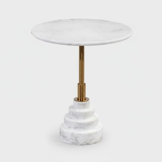 Modern Couchtisch Luxus Weiß Tisch Beistell Tische Wohnzimmer Rund neu