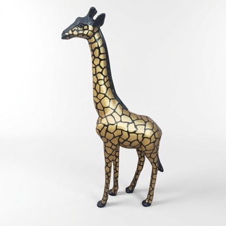 Modern Skulptur Giraffe Dekorative Figur Design Kunststoff Statuen Statue