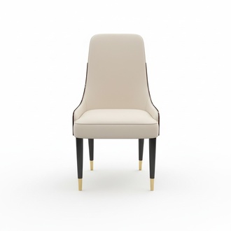 Moderne Holz Stühle Club Luxus Stoff Design Stuhl Lehnstuhl Sessel Polster