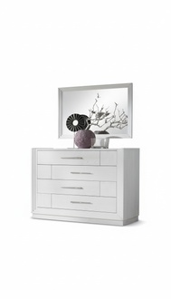 Moderne Kommode 2tlg. Set Stil Modern Kommode Spiegel Italienische Möbel
