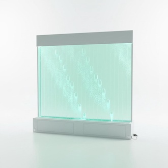 Moderne Trennwand Wasser Wände LED Wasserwand Beleuchtete Dekorative Wand