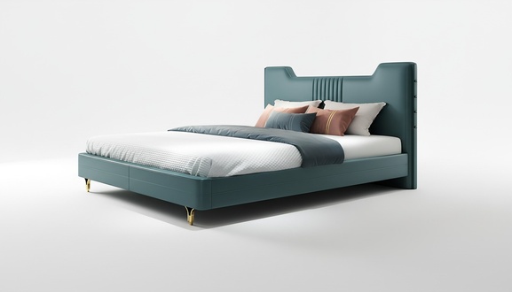 Modernes Holz Designer Bett Edles Möbel Doppel Betten Neu Schlafzimmer