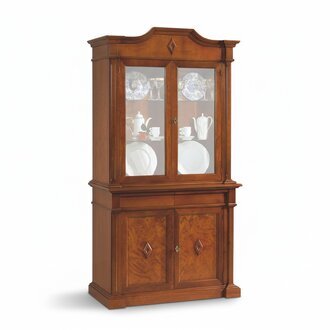 Möbel Glasschrank Vitrine Holz Vitrinen Glas Schrank Schränke Regale Italien