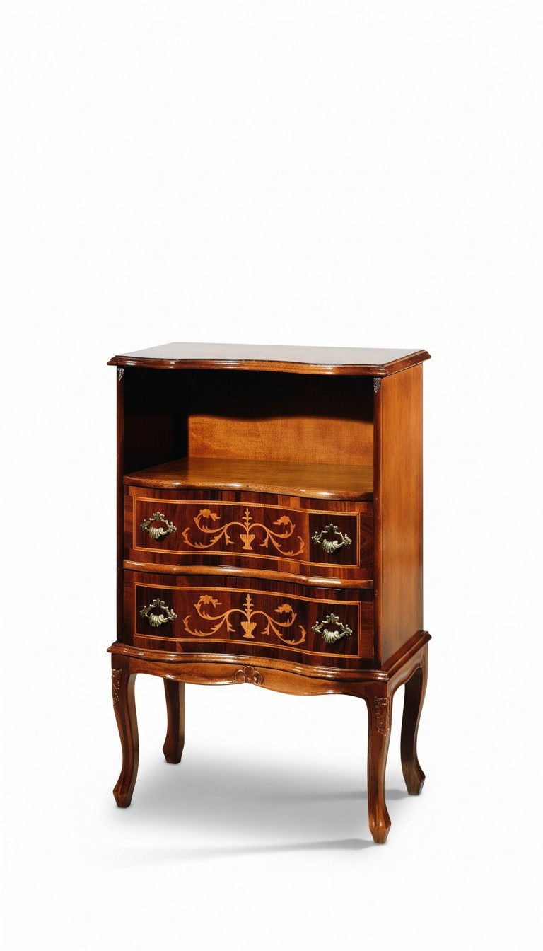 Möbel Holz Stil Barock Braun Kommode Schränke Designer Italienische Möbel