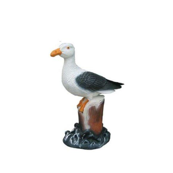 Deko Figur Möwe Vogel Garten Figuren Skulptur Statuen Realistisch Skulpturen
