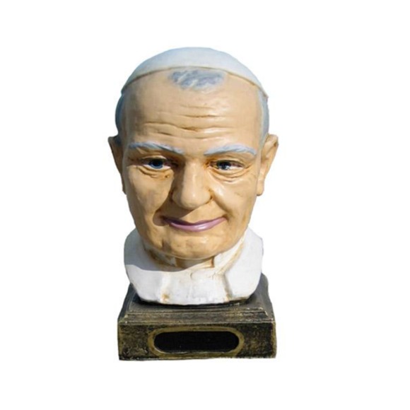 Deko Figur Statue Skulptur 20 cm Figuren Statuen Skulpturen Papst