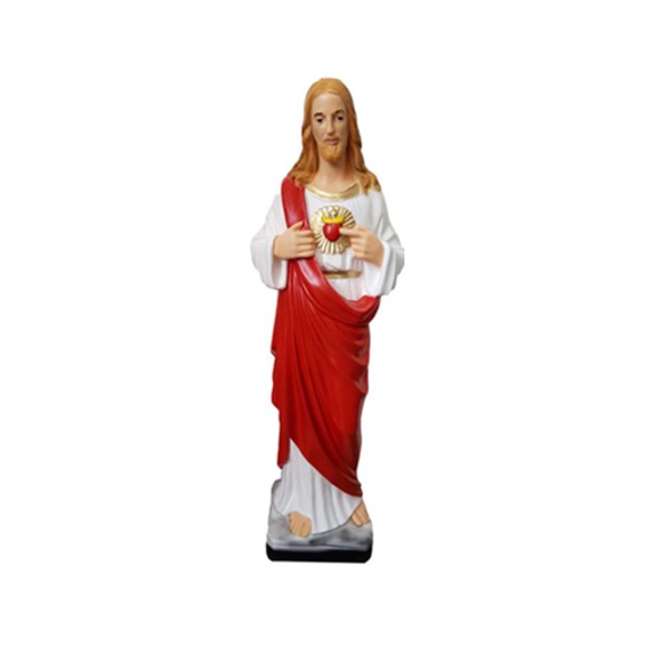 Deko Figur Statue Skulptur 82 cm Figuren Statuen Skulpturen Garten Jesus