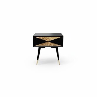 Nachttisch Nachttische Beistell Tisch Holz Design Schlafzimmer Tische
