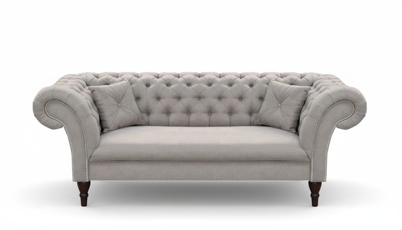 Neu 3 Sitzer Couch Polster Sofa Textil Stoff Chesterfield Couchen Dreisitzer Neu