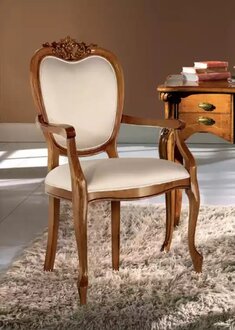 Klassischer Luxus Polsterstuhl Holzmöbel Arbeitszimmer Stuhl Möbel Neu