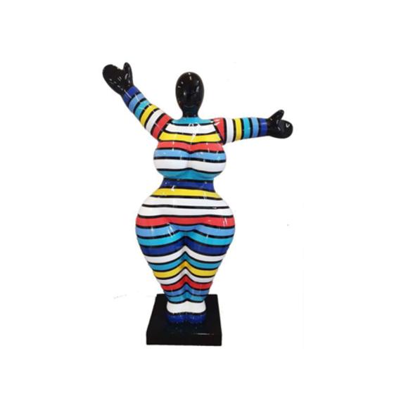 Moderne Wohnzimmer Dekoration Statue Figuren Skulpturen Bunte Deko