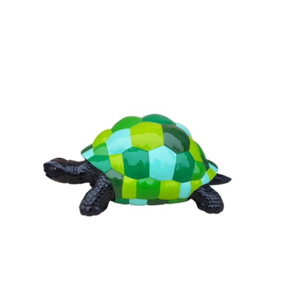 Abstrakte Schildkröte Designer Figur Wohnzimmer Moderne Statue