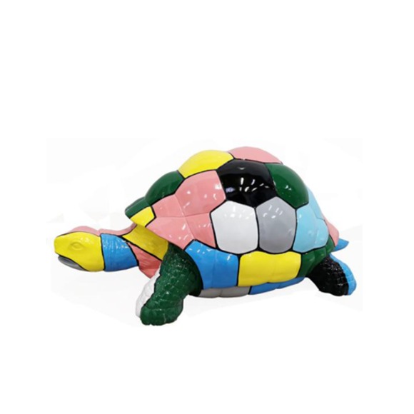 Abstrakte Designer Figur Wohnzimmer Moderne Statue Schildkröte