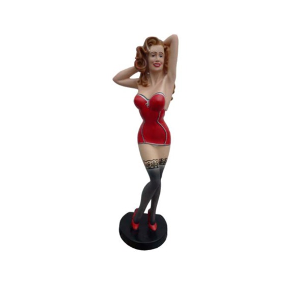 Dekoration Bordell Statue Gogo Tänzerin Skulptur Statuen Plastik Sexy