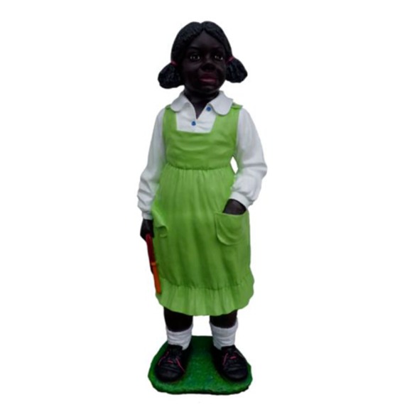 Deko Figur Statue Skulptur 85 cm Figuren Statuen Skulpturen Schwarzes