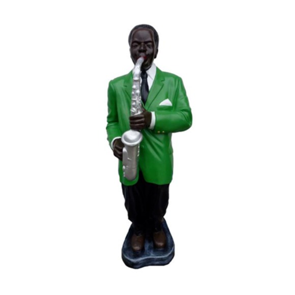 Design Sänger Figur Statue Skulptur Figuren Skulpturen Dekoration Bass