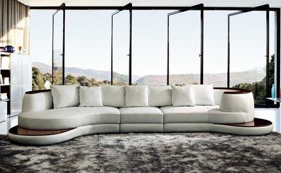 Ecksofa Wohnlandschaft Designer Sofa Couch Polster Garnitur Sofas Set
