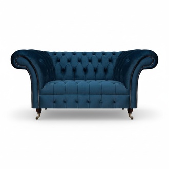 Polstersofa Wohnzimmer Chesterfield Sitzmöbel Sofa Couch Zweisitzer Neu