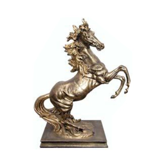 Skulptur pesare Abstrakte Kupfer Farbig Pegasus Pferd Statuen