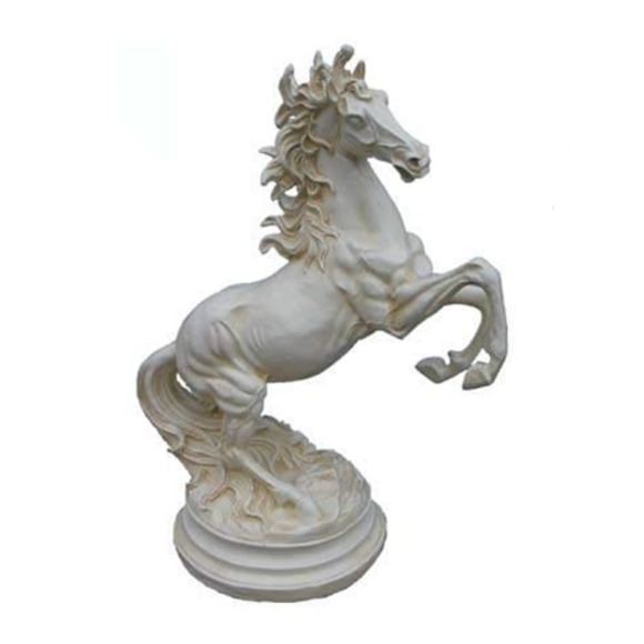 Skulptur pesare Pferde Abstrakte Kupfer Farbig Pegasus Pferd Deko Statuen