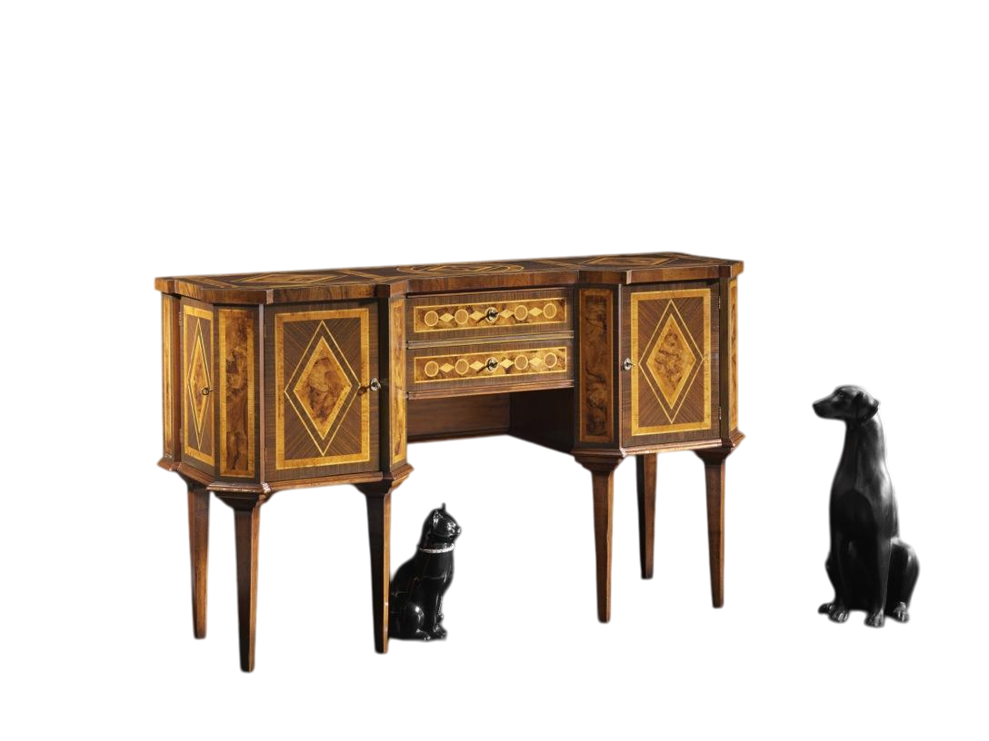 Konsolentisch Sideboard neue italienische Holzmöbel Konsole Schminktische-