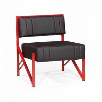 Relaxsessel Sofa Sessel Polstersessel Couch Lounge Büro Hotel Club Schwarz