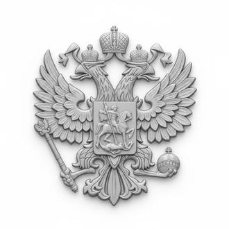 Relief Wand Bild Bilder Russland Russia Wappen Adler Kopf Antik Reliefe Moskau