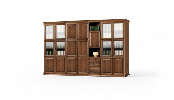 Robuster Arbeitszimmer Büroschrank Luxusmöbel Designer Edle Schränke