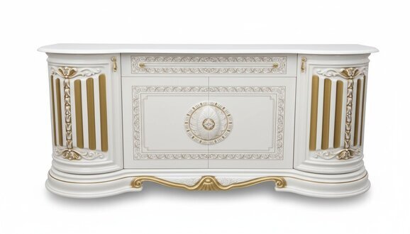 RTV TV- Schrank Tisch Wohnzimmer Kommode Lowboard Dekor Sideboard Holz