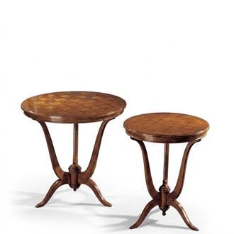 Rund Couchtische Kaffeetisch Holz Beistelltisch Holz Tisch Wohnzimmer