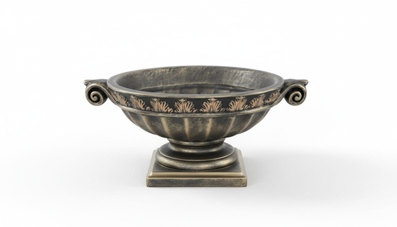 Schale Design XXL Obst Schale Dekoration Vase Tisch Klassischer Marmor