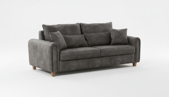 Schlafsofa Couch Bettfunktion Sofa Schlaffunktion 3 Sitzer Polster Klappsofa