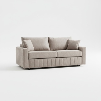 Schlafsofa Klappcouch 2-Sitzer Schlaffunktion + Bettkasten Couch Sofa Klappsofa