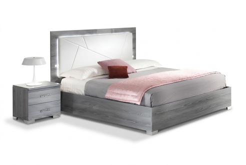 Schlafzimmer 3 tlg. Set Bett 2x Nachttisch Doppel Konsole Betten Hotel