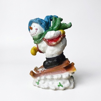 Schneemann Figur Statue Deko Figuren Deko Skulptur 40cm Winter Neu