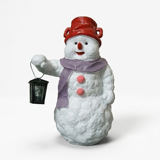 Schneemann Figur Statue Deko Figuren Deko Skulptur 45cm Winter Neu