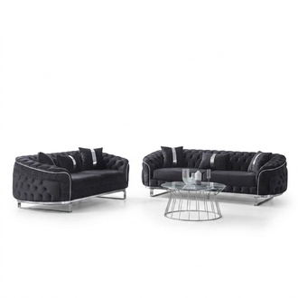 Schönes, modernes Möbelset – Sofas im gleichen Stil